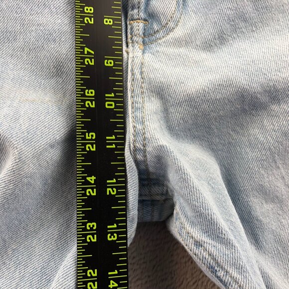 Aeropostale Womens Mom Jeans 16 Regular Blue Light Wash Denim Casual Stretch - Picture 7 of 14